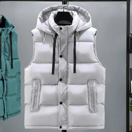 Pufferweste für Herren | Leichte Steppisolierung | Ärmellos 0