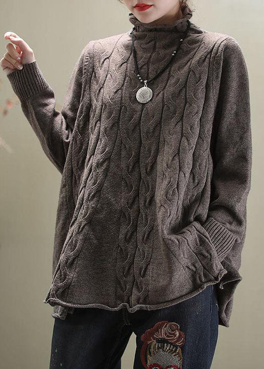 Pullover für Damen | Gestrickt mit seitlich offenem Detail 0
