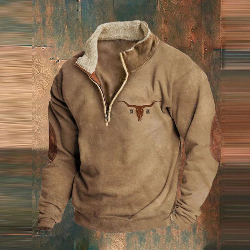 Pullover mit Reißverschluss für Herren | Normale Passform 3