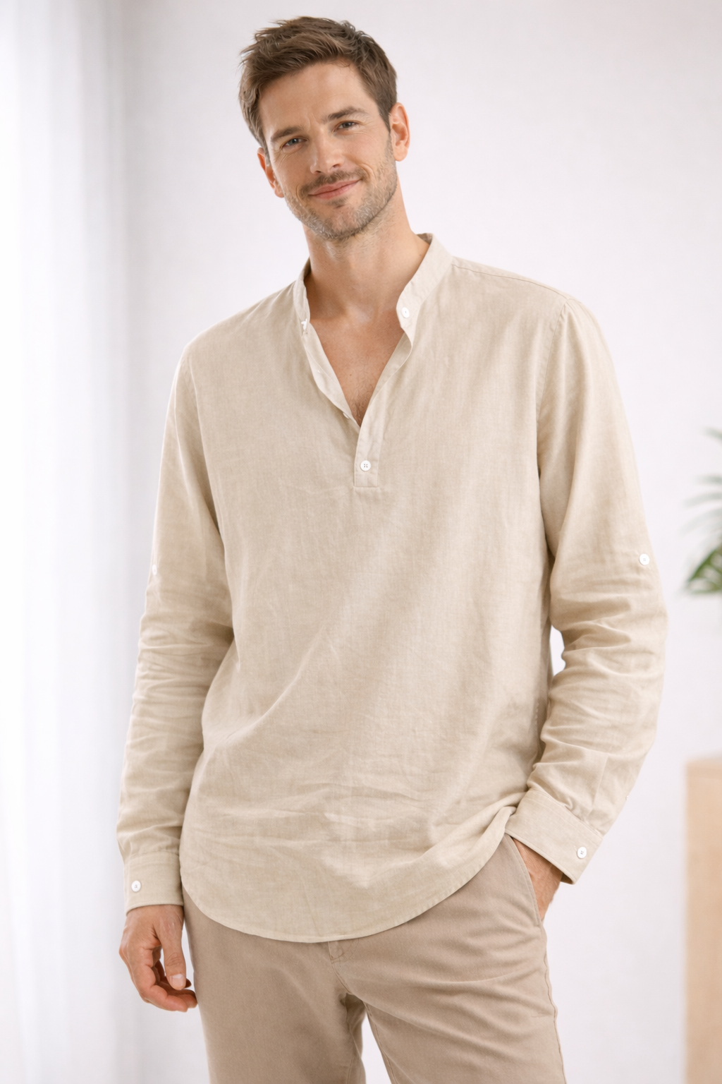 R&B – Elegantes hemd Mit Kragen 0
