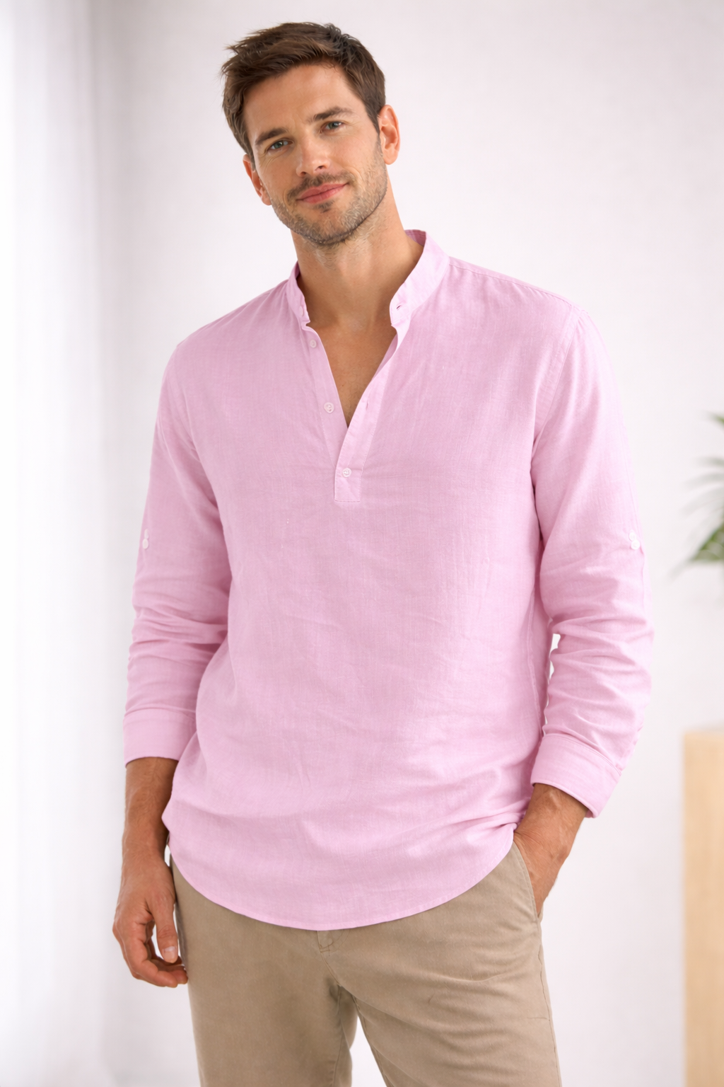 R&B – Elegantes hemd Mit Kragen 4