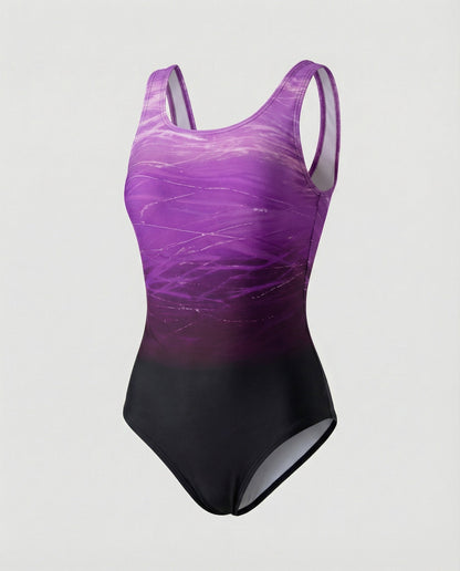 R&B | Damen Einteiliger Sport Badeanzug mit Schnelltrocknender Qualität 5