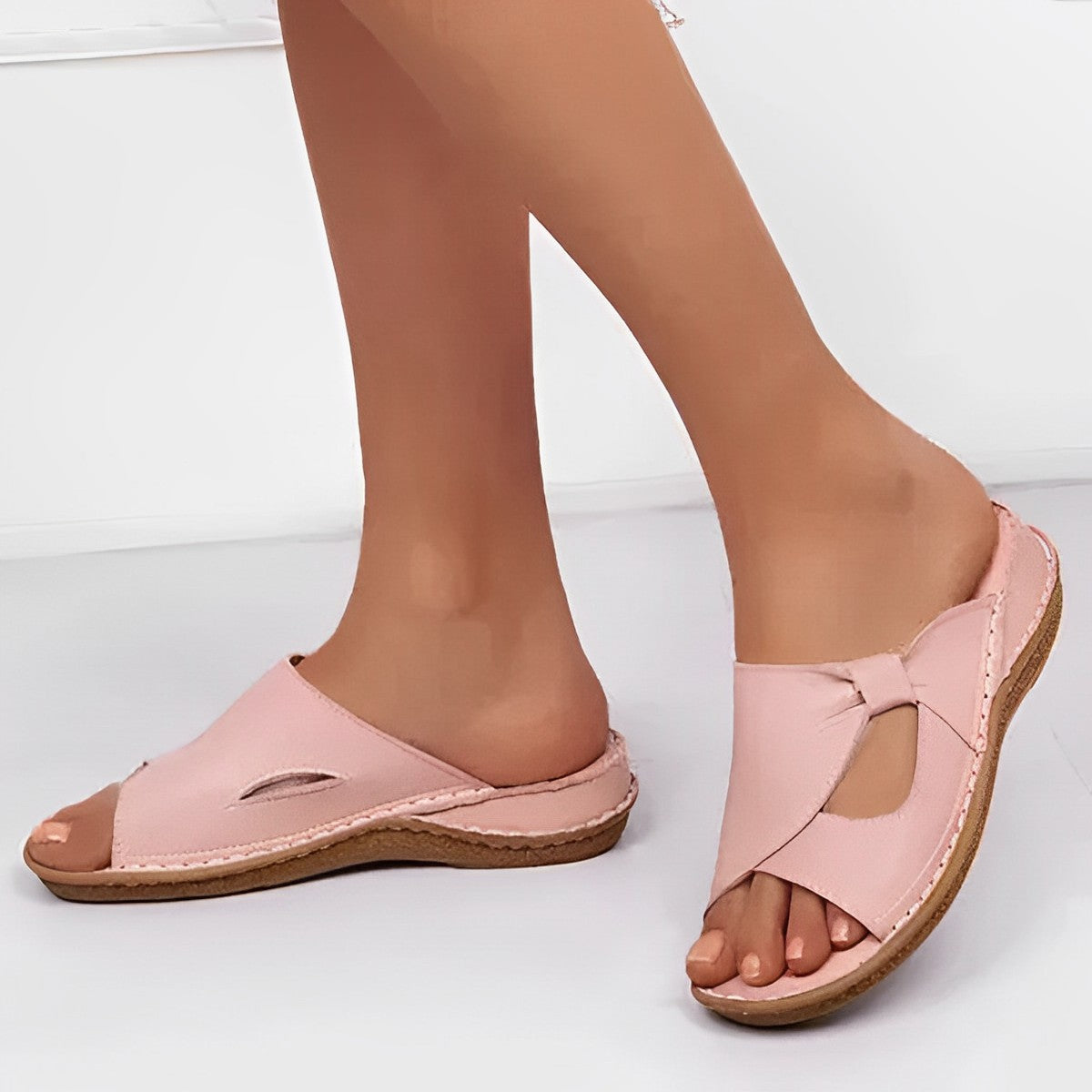 R&B | Orthopädische Vegane-Leder Sandalen 2