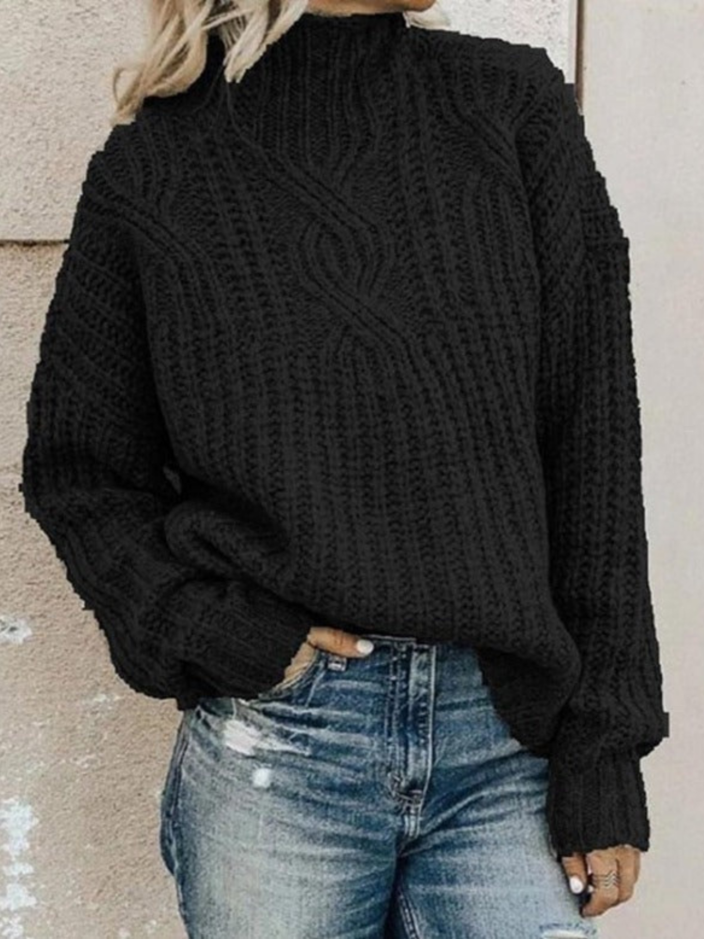 Rollkragenpullover Damen | Bequeme Passform 0