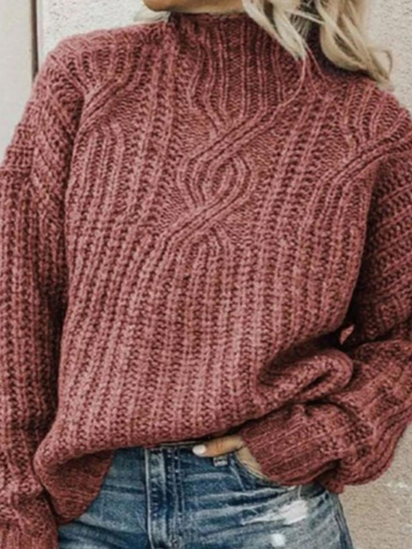 Rollkragenpullover Damen | Bequeme Passform 4