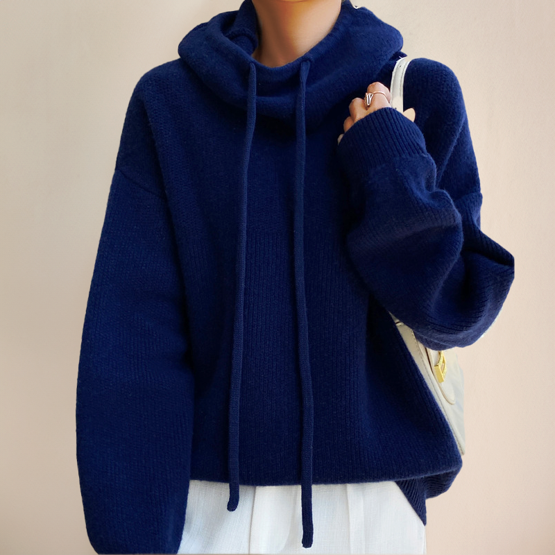 Rollkragenpullover Damen | Relaxed Fit