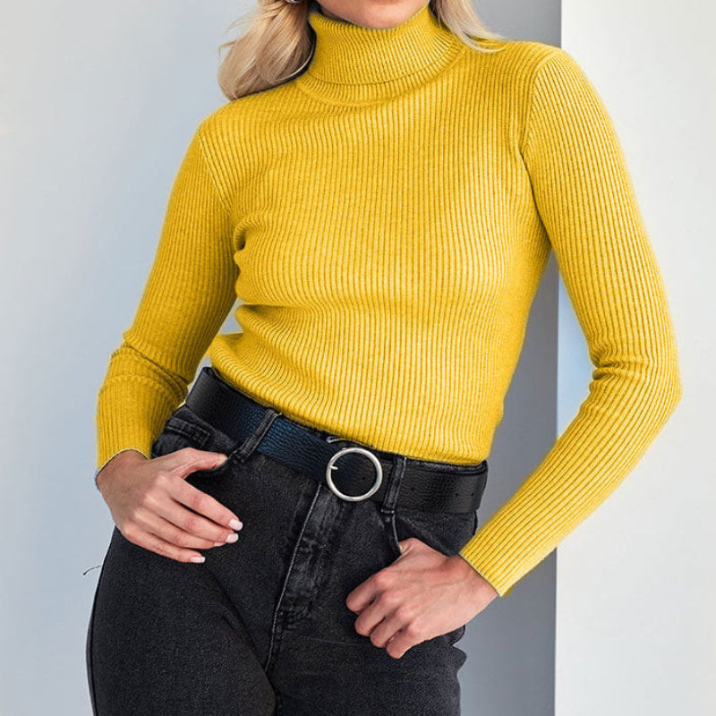 Rollkragenpullover Damen | Warmer Casual Style 3