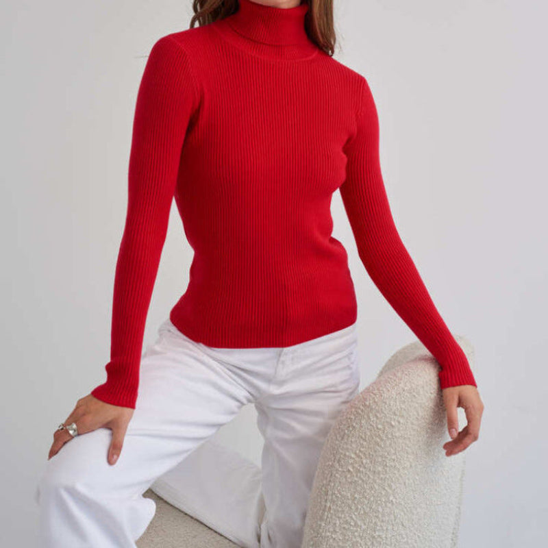 Rollkragenpullover Damen | Warmer Casual Style 4