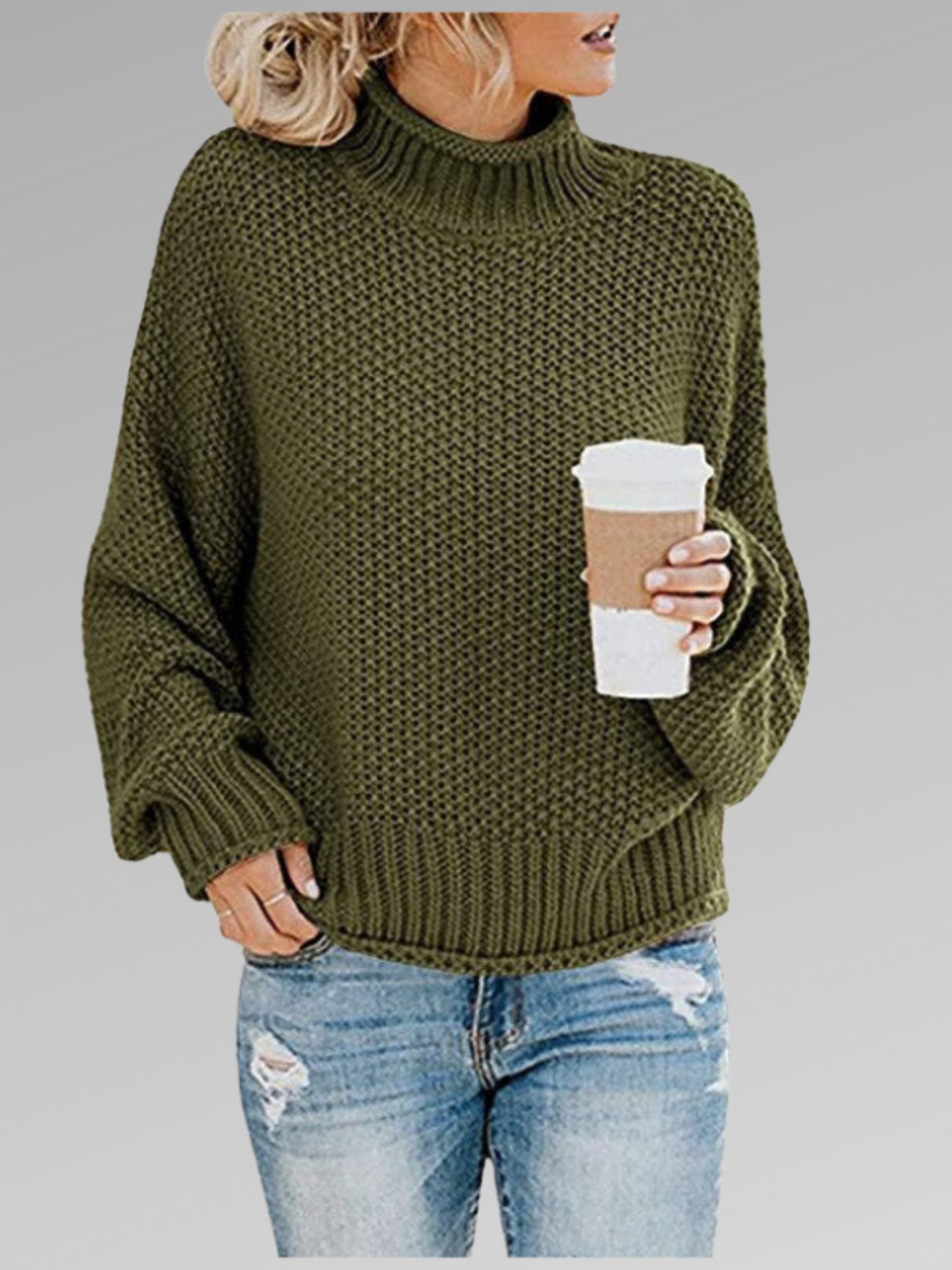 Rollkragenpullover Damen | Weicher Strick 5