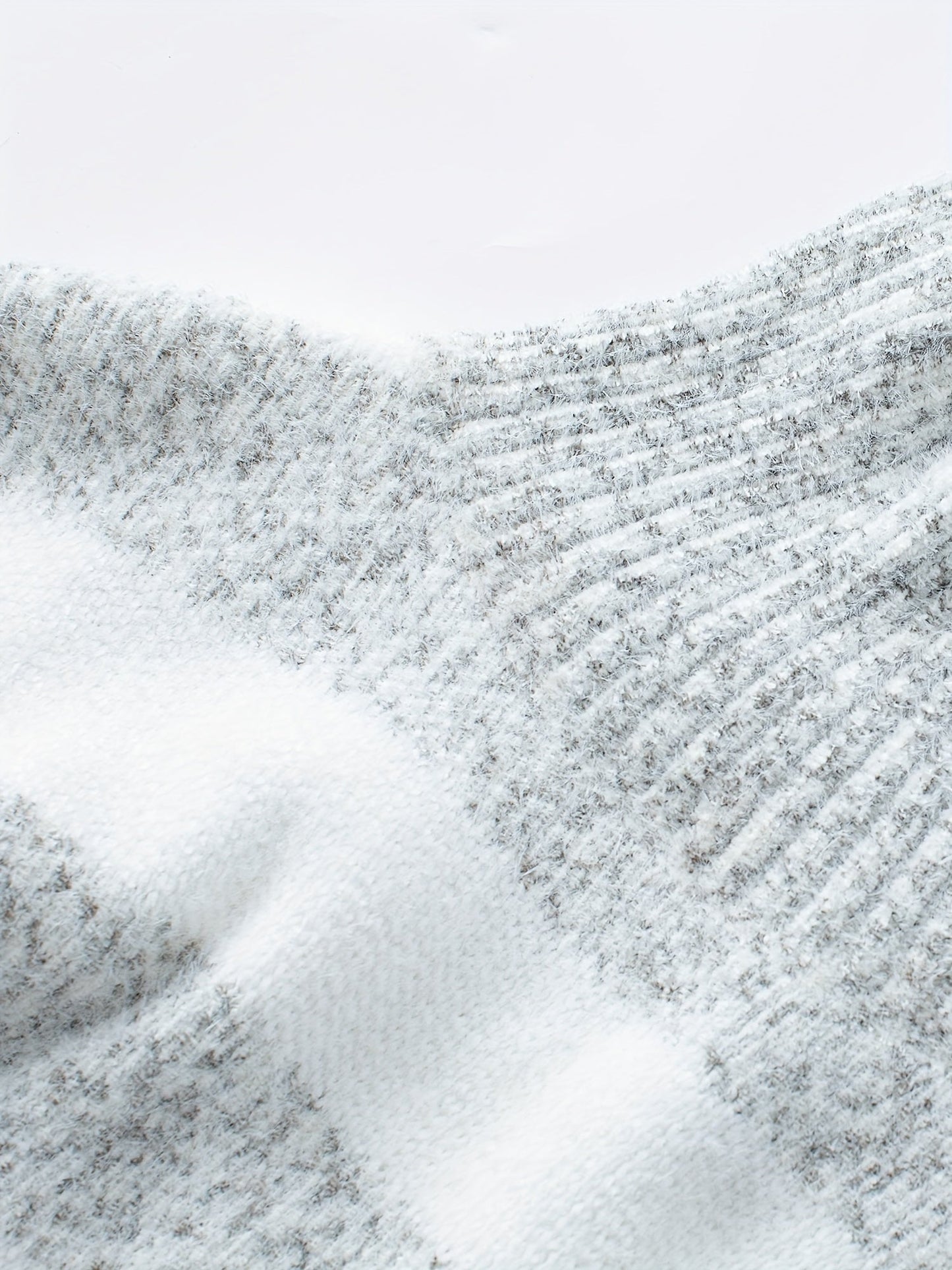 Rollkragenpullover Damen, Gestreift, Weiche Qualität | Lange Ärmel 2