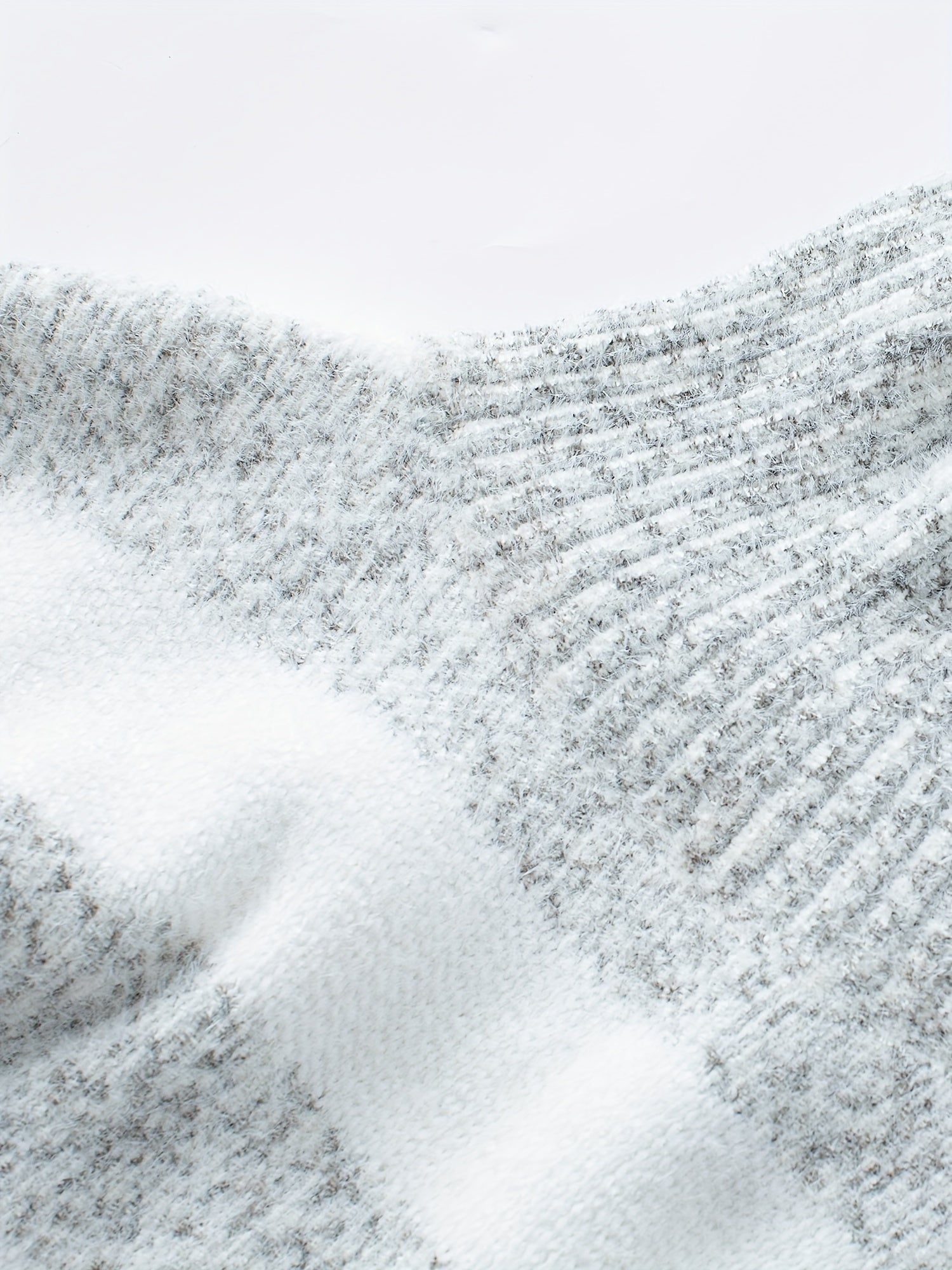 Rollkragenpullover Damen, Gestreift, Weiche Qualität | Lange Ärmel 2