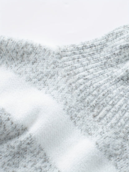 Rollkragenpullover Damen, Gestreift, Weiche Qualität | Lange Ärmel 2