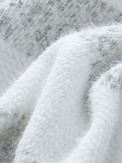 Rollkragenpullover Damen, Gestreift, Weiche Qualität | Lange Ärmel 3