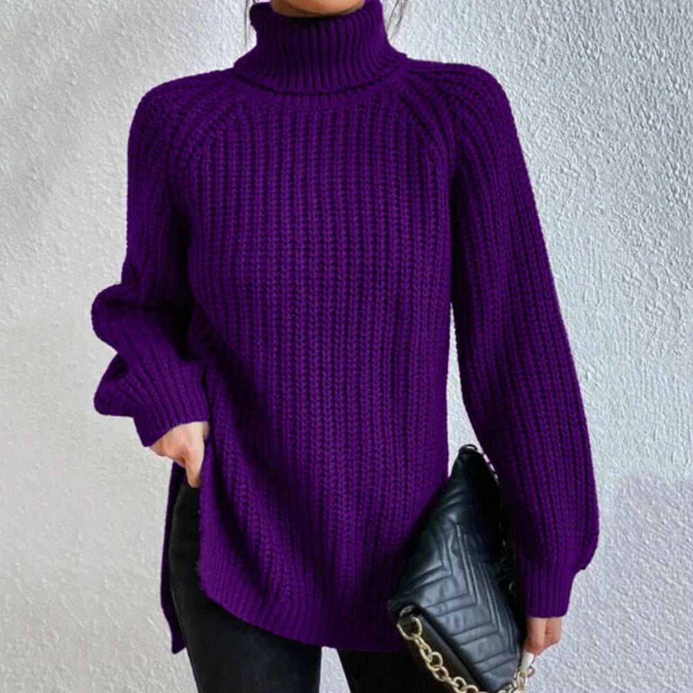 Rollkragenpullover Damen | Lockere Passform | Zeitloses Design | Winter 2