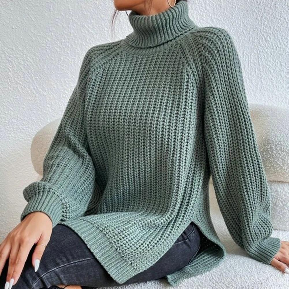 Rollkragenpullover Damen | Lockere Passform | Zeitloses Design | Winter 3