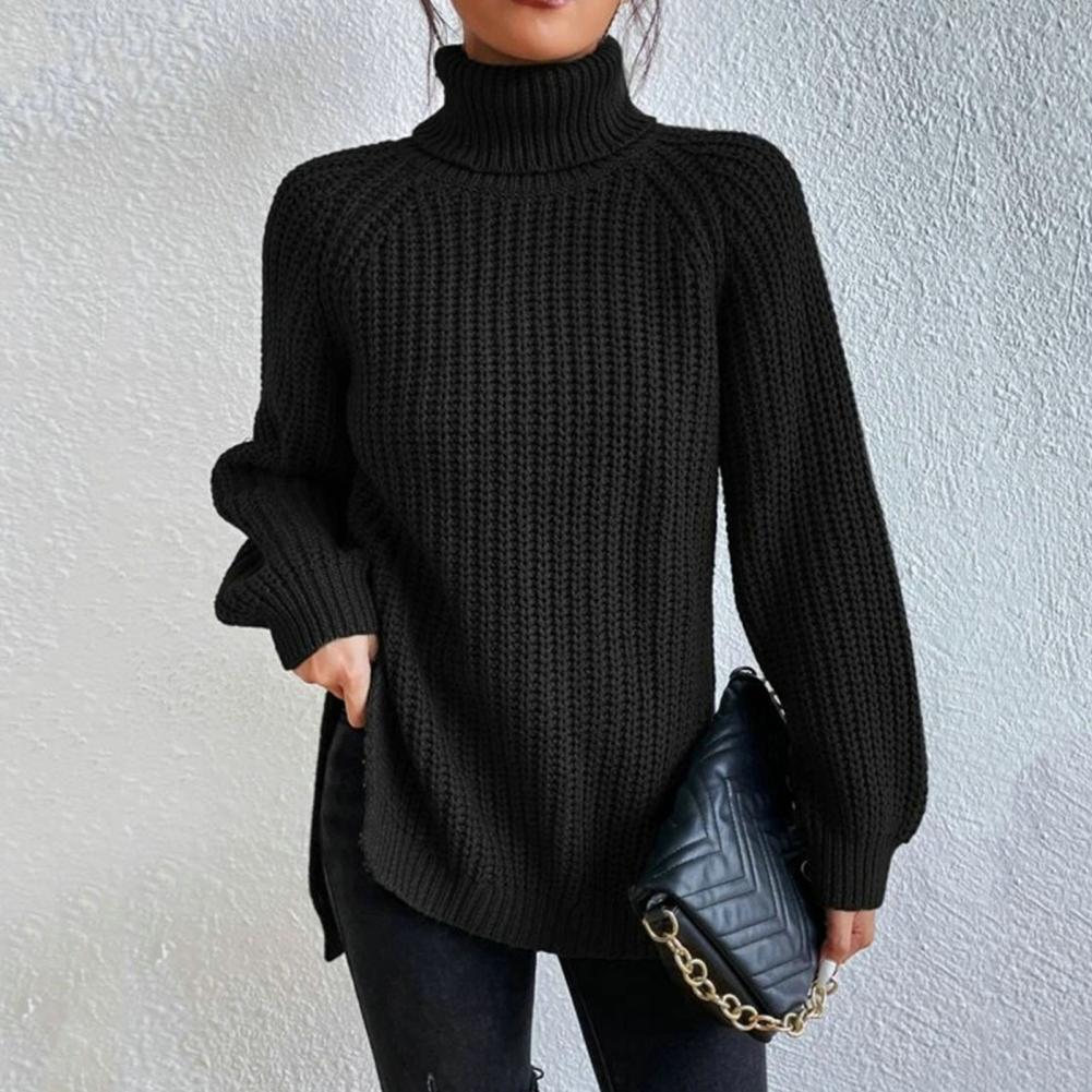 Rollkragenpullover Damen | Lockere Passform | Zeitloses Design | Winter 4