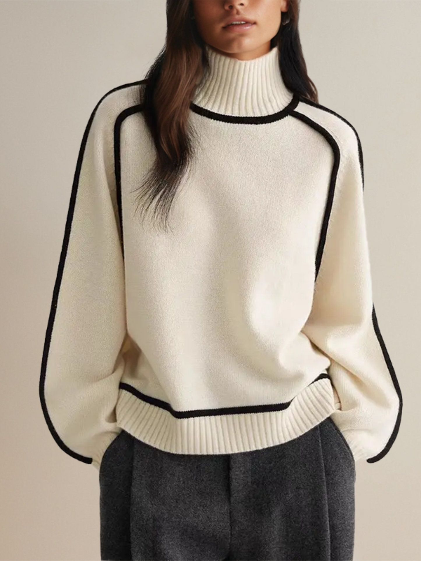 Rollkragenpullover für Damen | Relaxed Fit 2