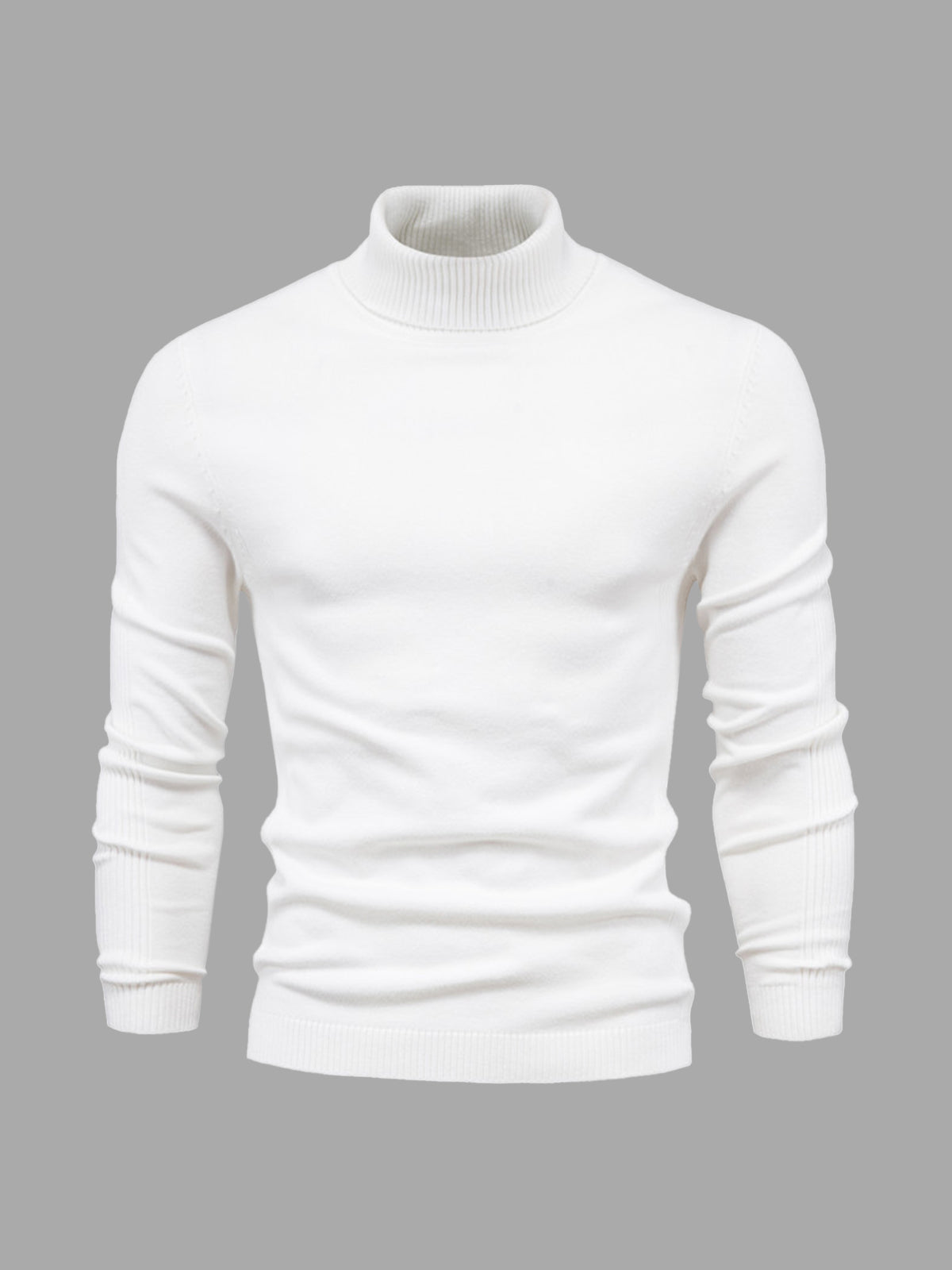 Rollkragenpullover für Herren | Normale Passform 0