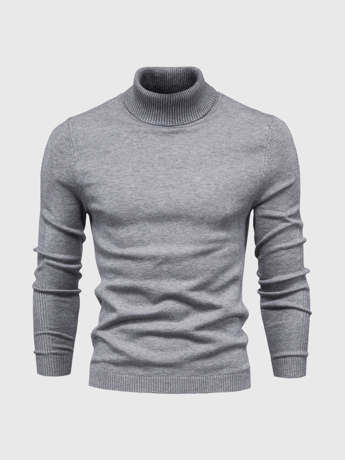 Rollkragenpullover für Herren | Normale Passform