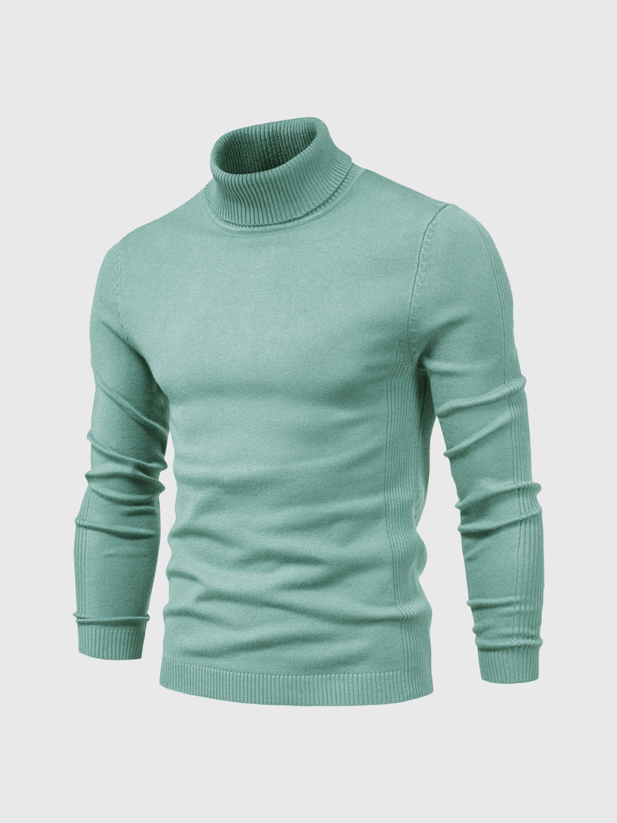 Rollkragenpullover für Herren | Normale Passform