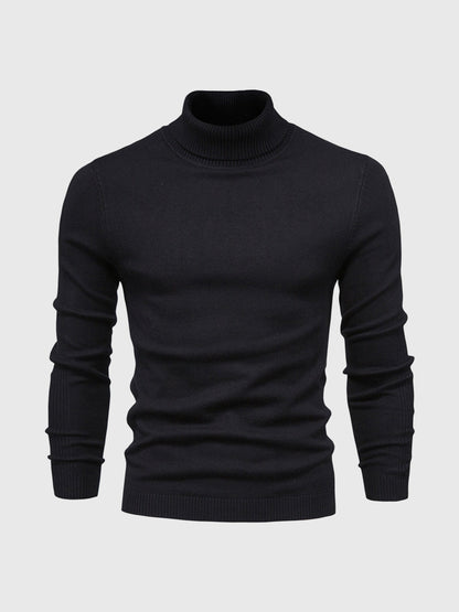 Rollkragenpullover für Herren | Normale Passform