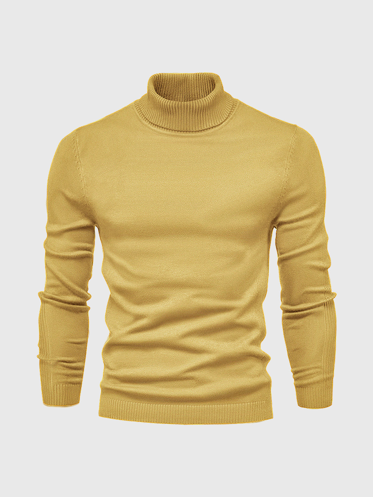 Rollkragenpullover für Herren | Normale Passform