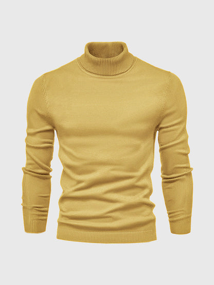 Rollkragenpullover für Herren | Normale Passform