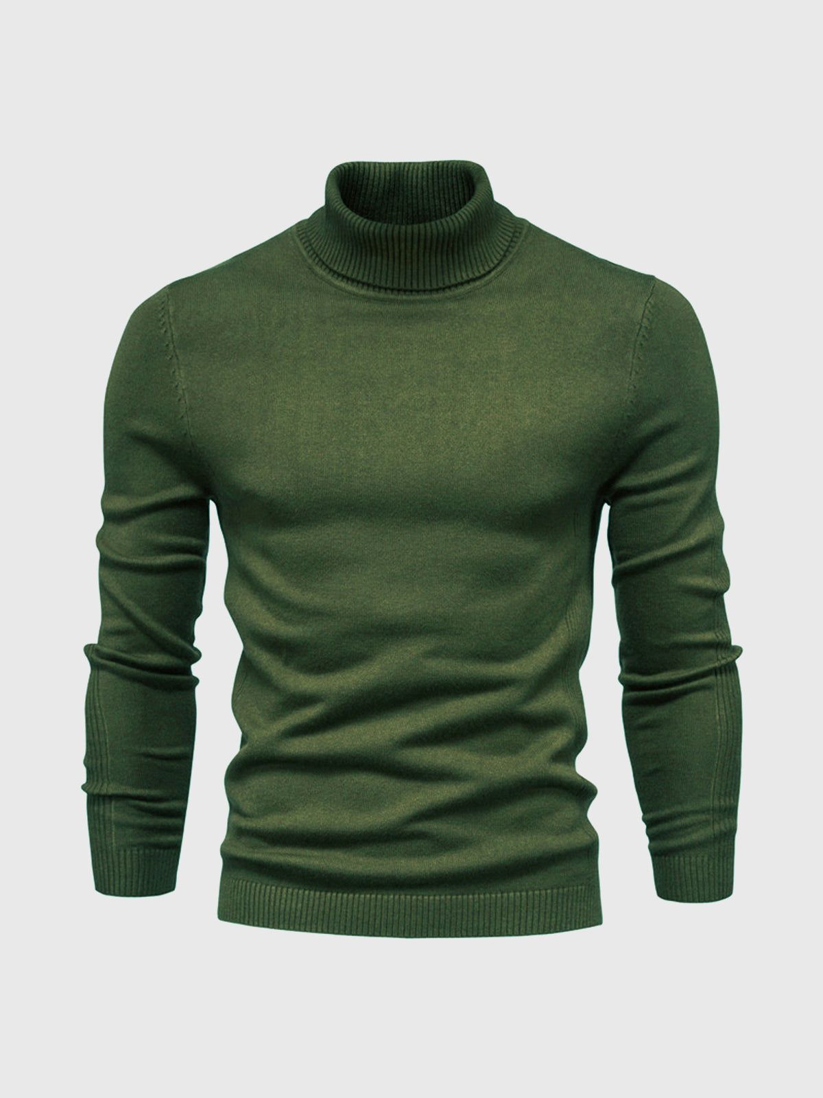 Rollkragenpullover für Herren | Normale Passform