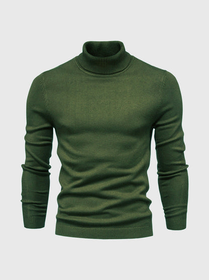 Rollkragenpullover für Herren | Normale Passform