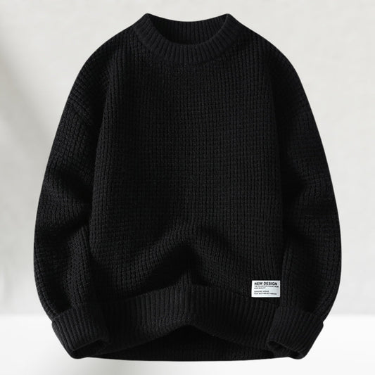 Rundhals-Strickpullover für Herren | Normale Länge 0