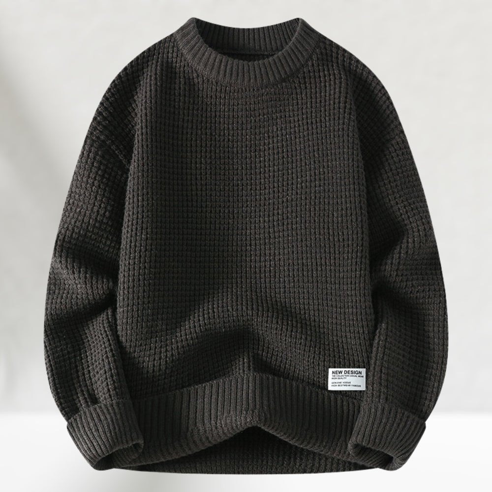 Rundhals-Strickpullover für Herren | Normale Länge 2