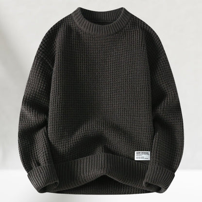 Rundhals-Strickpullover für Herren | Normale Länge 2