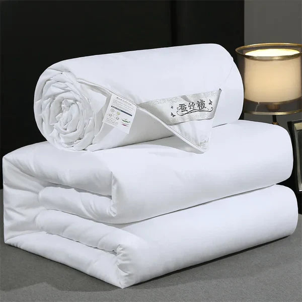 Natürliche Maulbeerseide Bettdecke – Queen/King Size Ganzjahres-Decke