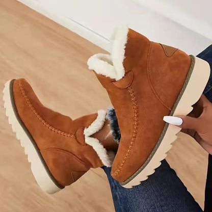 Schaffellstiefel für Damen | Rutschfeste Gummisohle 1