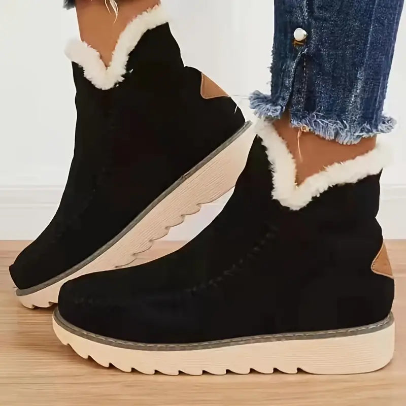 Schaffellstiefel für Damen | Rutschfeste Gummisohle 3