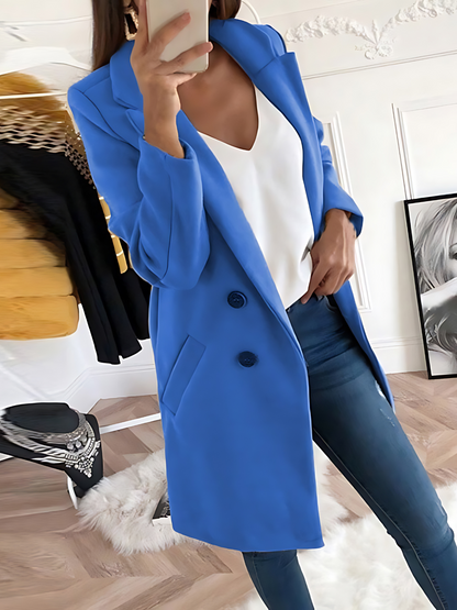 Schicker Designmantel für Damen, Langarm | Winter 5