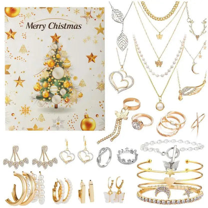 Schmuckset für Mädchen | Festliche Halsketten und Ringe 0