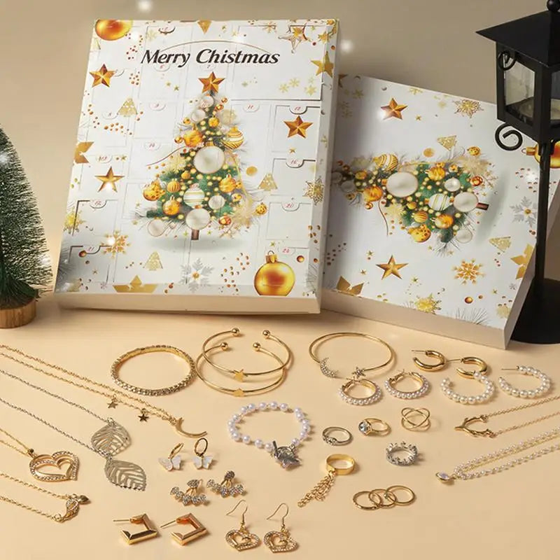 Schmuckset für Mädchen | Festliche Halsketten und Ringe 2