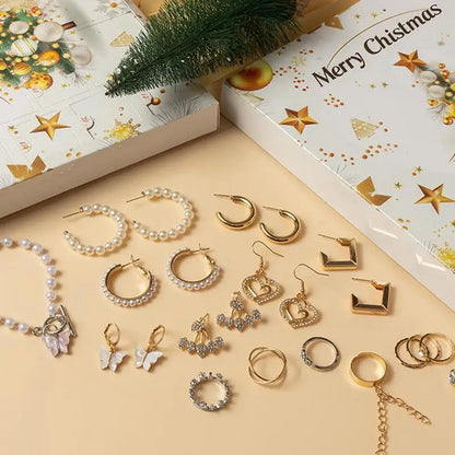 Schmuckset für Mädchen | Festliche Halsketten und Ringe 3