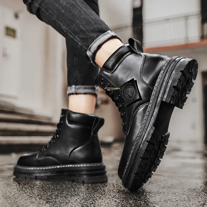 Schnürstiefel für Herren | Wasserabweisend, bequem 4