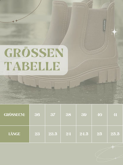 Wasserdichte Regenstiefel | Rutschfeste Sohle