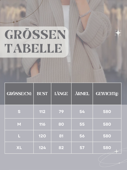 Langer Cardigan für Damen | Relaxed Fit