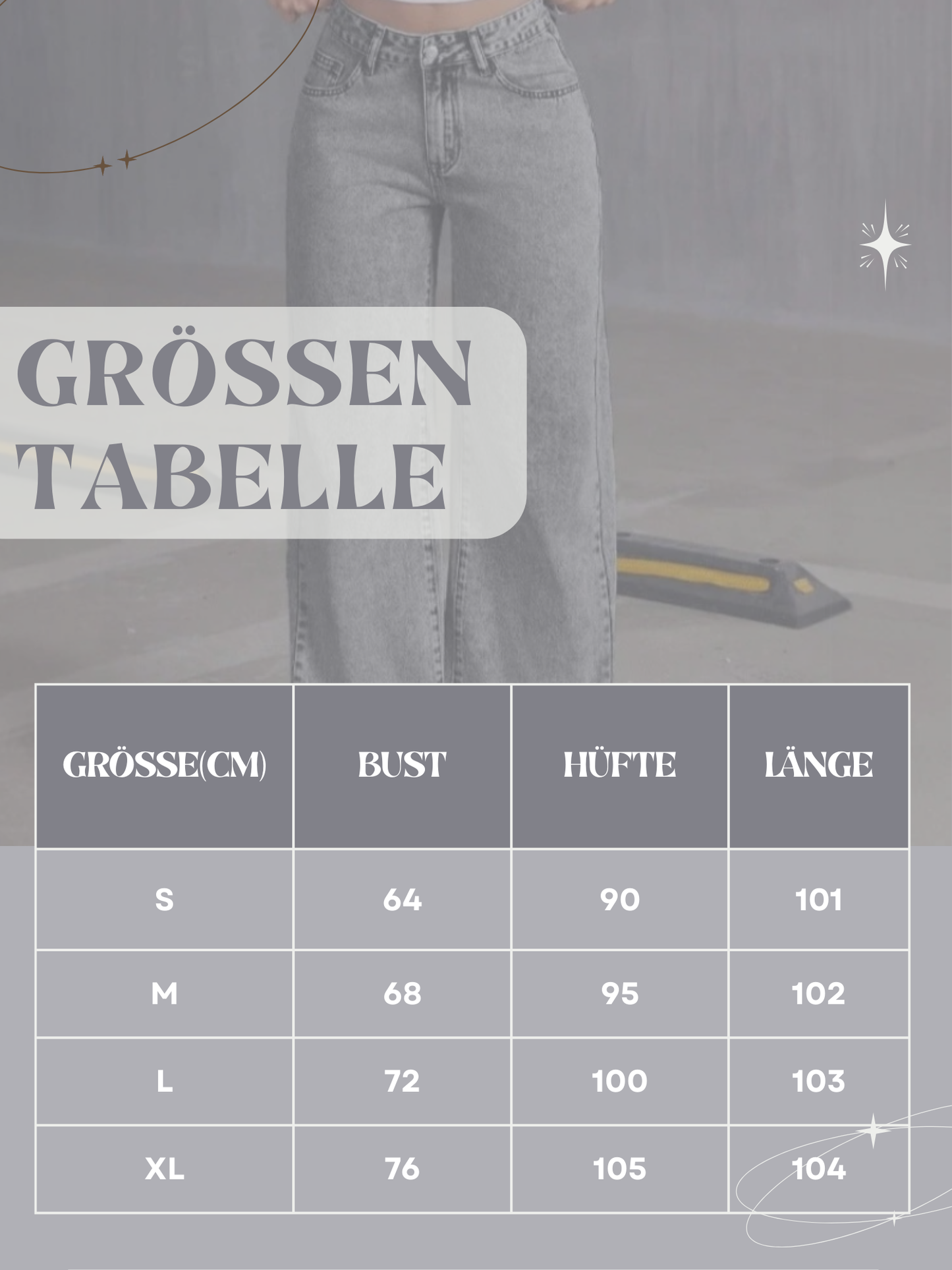 Damen Vintage Bow Stickerei Jeans - Gerade Lockere Passform Denim Hose
