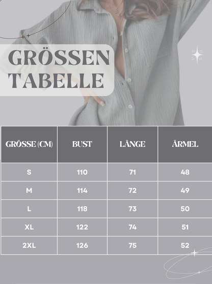 Oversize Langarmshirt für Damen | Strukturiertes Design