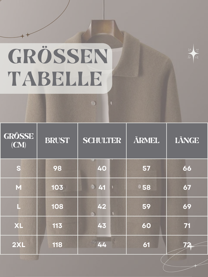 Herren-Cardigan, tailliert, mit Knöpfen | Vielseitig zum Kombinieren