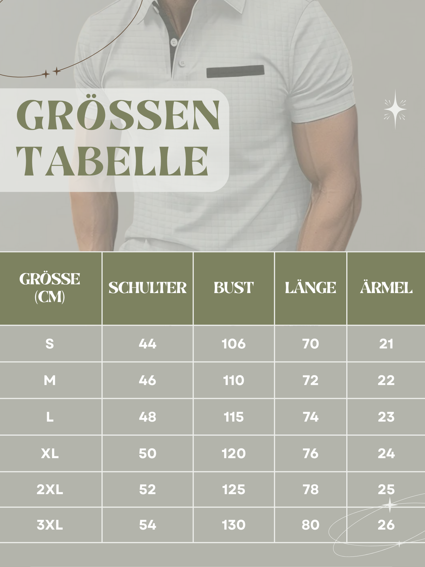Poloshirt für Herren | Normale Passform, klassisches Design | Lässig