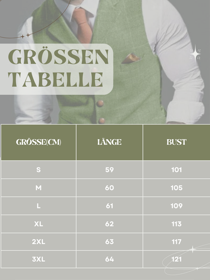 Karierte Weste für Herren | Tailored Fit