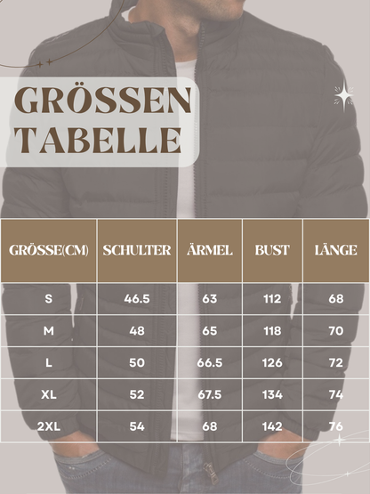 Pufferjacke für Herren, Steppdesign | Winter