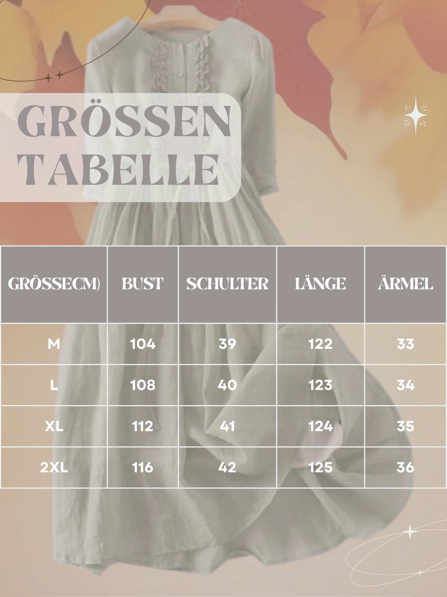 Langarm Sommer -Leinenkleid mit Knopf vorne und verstellbarer Kordelstring Taille