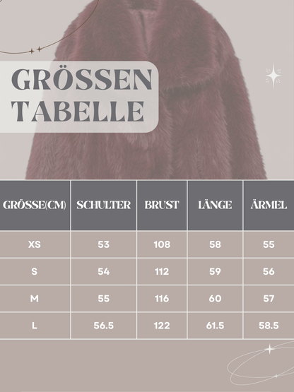 Wintermantel aus Kunstpelz für Damen | Isolierendes Design